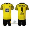 Officiële Voetbalshirt + Korte Broek BVB Borussia Dortmund Erling Haaland 9 Thuis 2021-22 - Kids